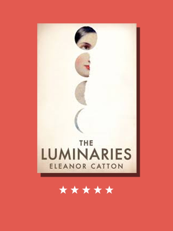 theladylovesbooks star rating The Luminaries by Eleanor Catton